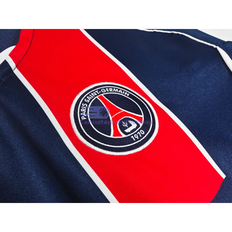 Camiseta PSG 2004/05 1ª Equipación Retro Azul/Rojo