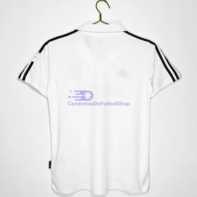 Camiseta Real Madrid 2002/03 1ª Equipación Retro Blanco con Publicitario