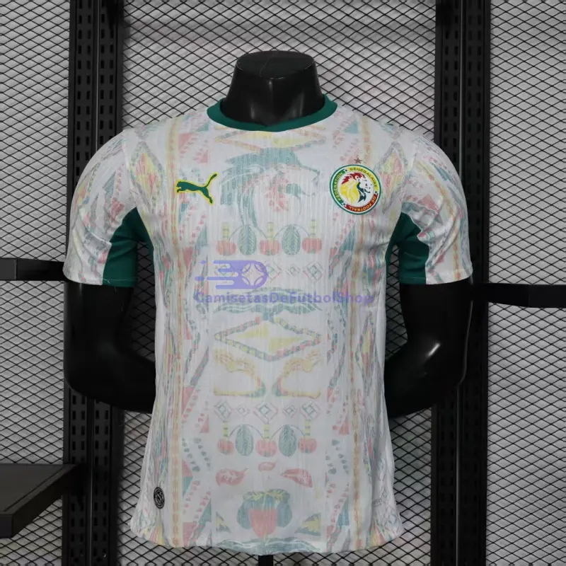 Camiseta Senegal 2026 Blanco (EDICIÓN JUGADOR)
