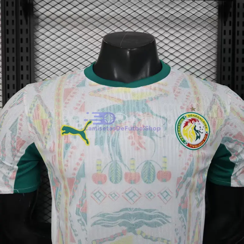 Camiseta Senegal 2026 Blanco (EDICIÓN JUGADOR)