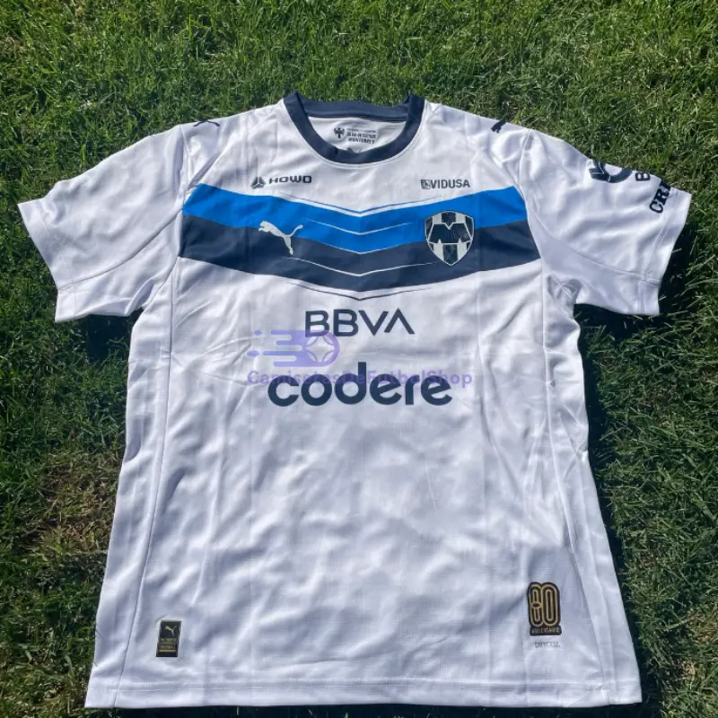 Camiseta SERGIO RAMOS 93 Monterrey 2025/2026 2ª Equipación Blanco