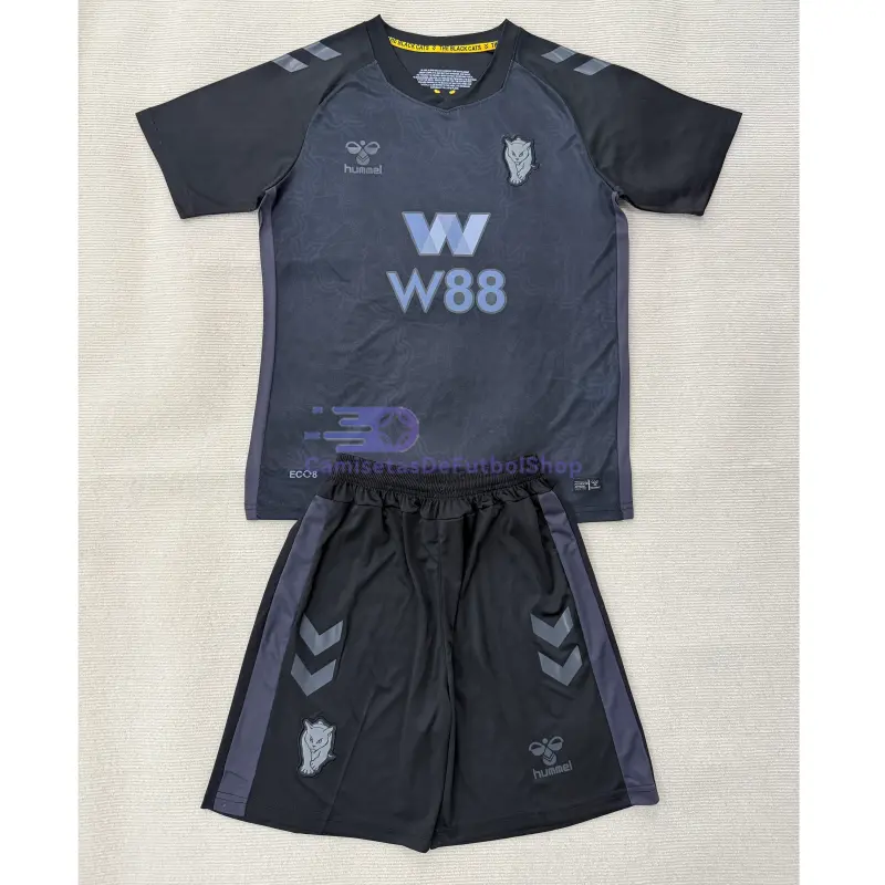 Camiseta Sunderland AFC 2025/2026 3ª Equipación Negro