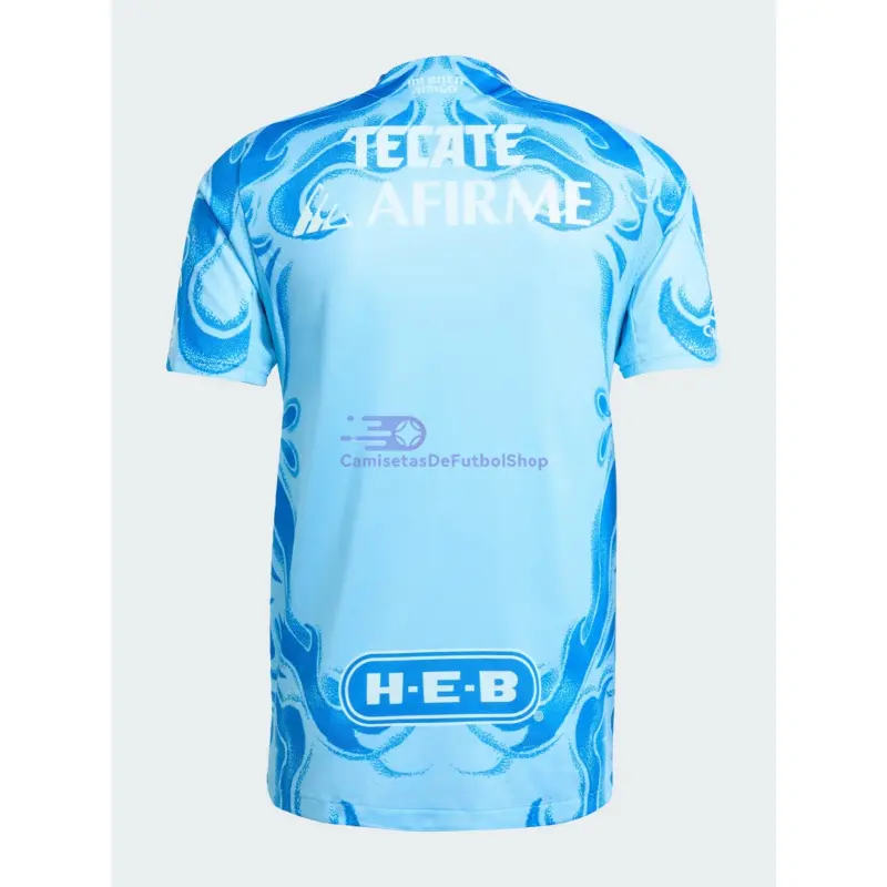 Camiseta Tigres UANL 2025/2026 2ª Equipación Azul