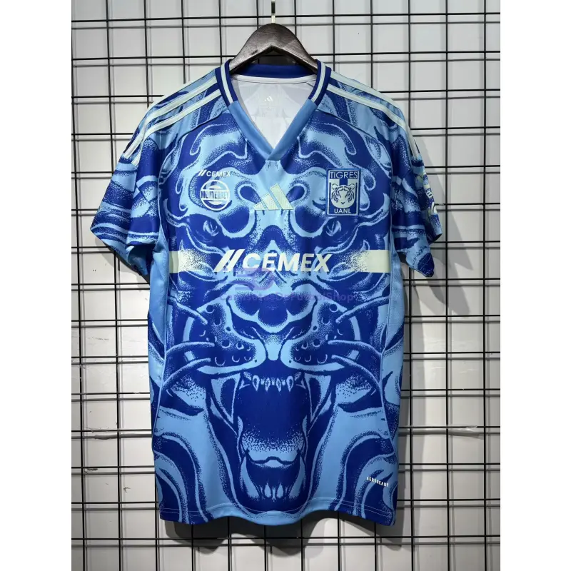 Camiseta Tigres UANL 2025/2026 2ª Equipación Azul