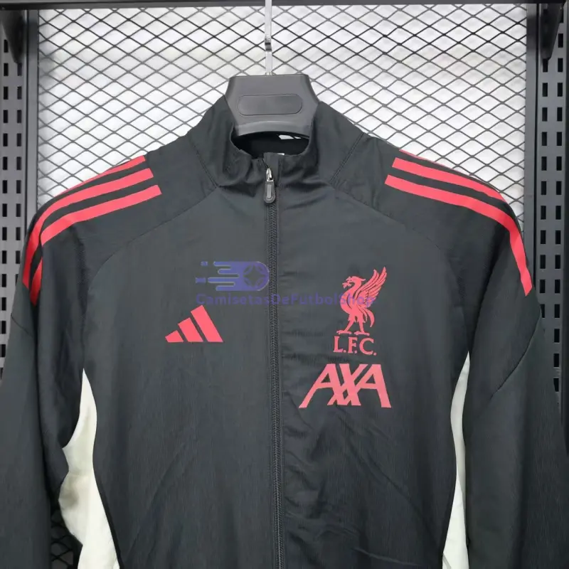 Cortavientos Liverpool 2025/2026 Negro