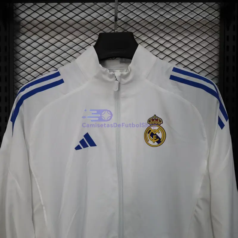 Cortavientos Real Madrid 2025/2026 Blanco