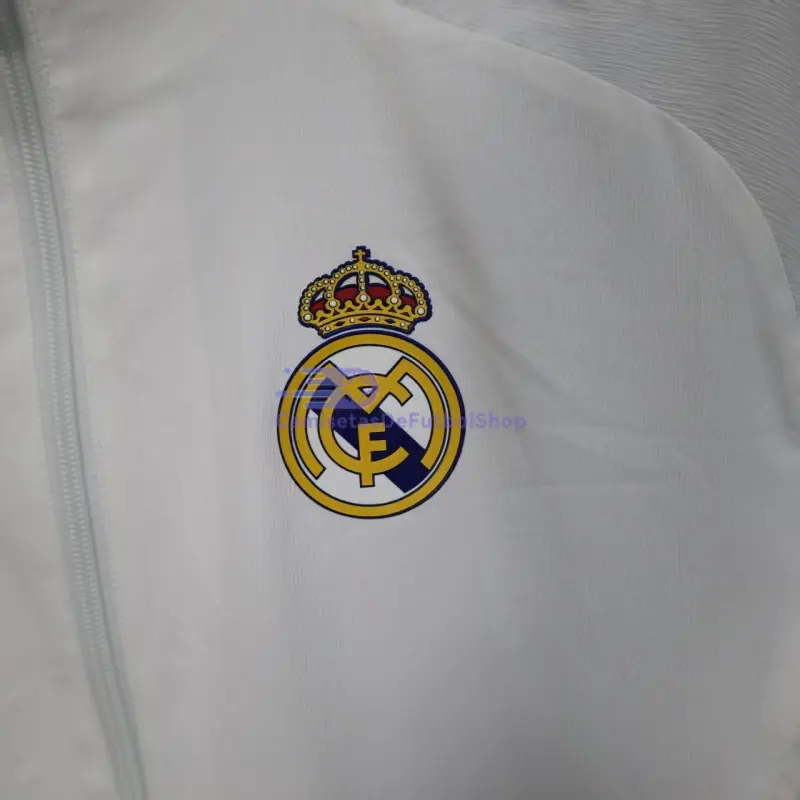 Cortavientos Real Madrid 2025/2026 Blanco