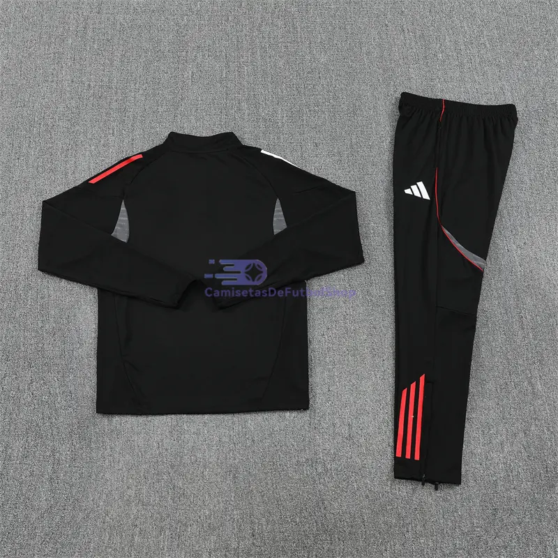 Sudadera De Entrenamiento Ajax 2025/2026 Kit Negro