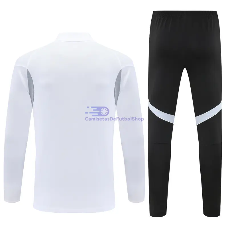 Sudadera De Entrenamiento Alemania 2025 Niño Kit Blanco