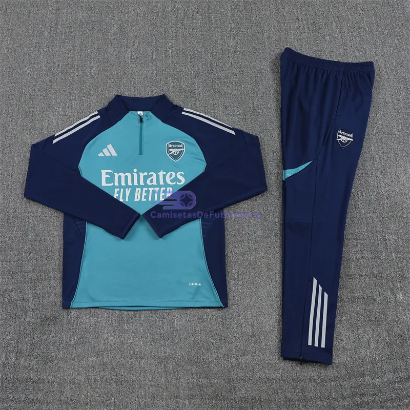 Sudadera De Entrenamiento Arsenal 2025/2026 Kit Azul