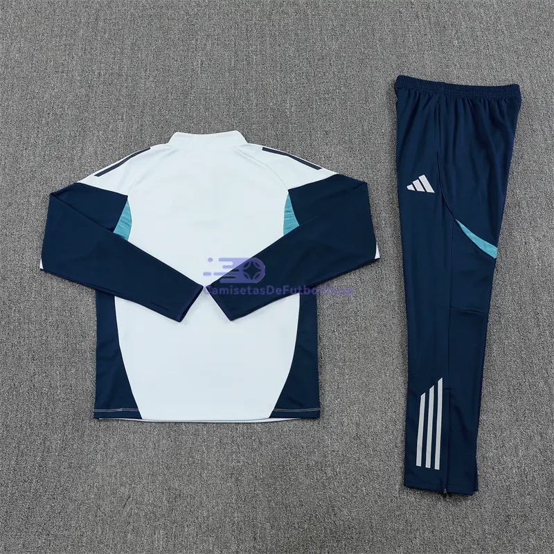 Sudadera De Entrenamiento Arsenal 2025/2026 Kit Azul Claro/Azul Oscuro