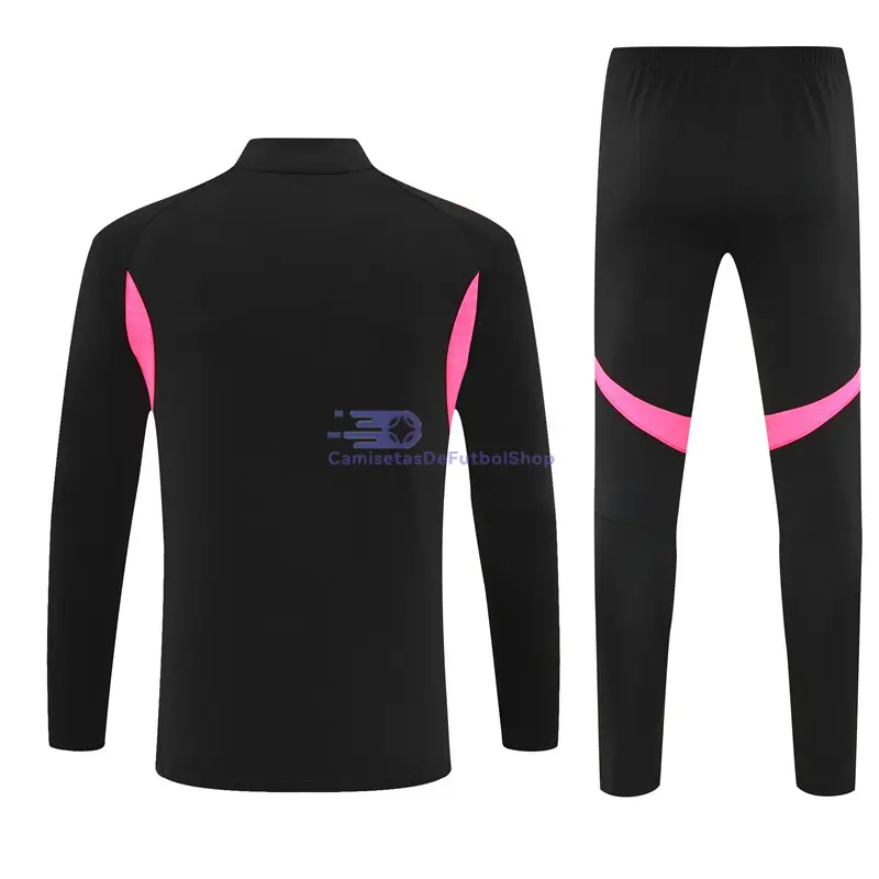 Sudadera De Entrenamiento Arsenal 2025/2026 Niño Kit Negro/Rosa