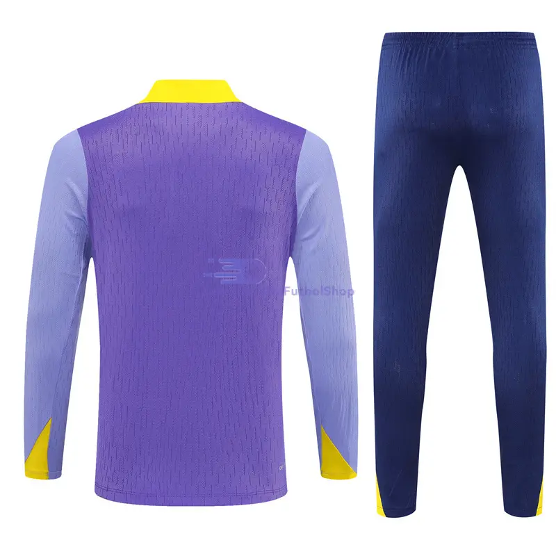 Sudadera De Entrenamiento Atlético de Madrid 2025/2026 Kit Morado/Amarillo (EDICIÓN JUGADOR)