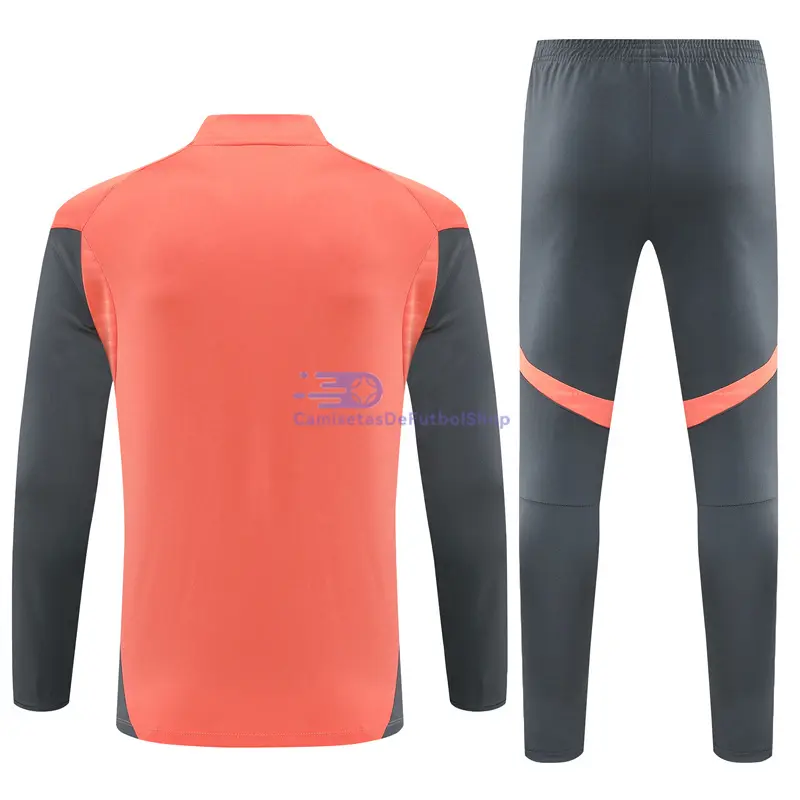 Sudadera De Entrenamiento Bayern Múnich 2025/2026 Kit Naranja/Gris