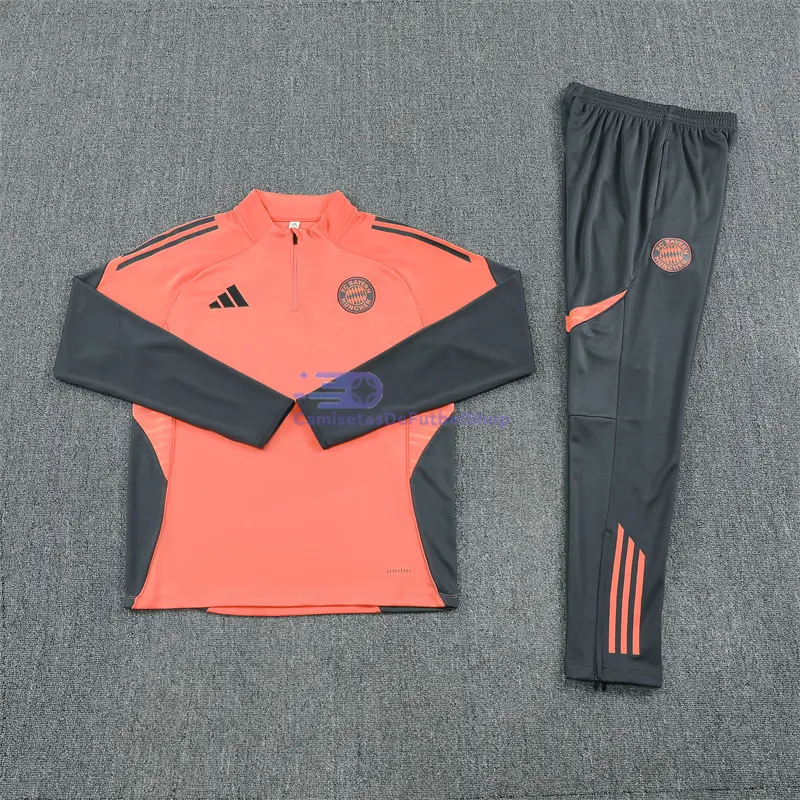 Sudadera De Entrenamiento Bayern Múnich 2025/2026 Kit Naranja/Gris