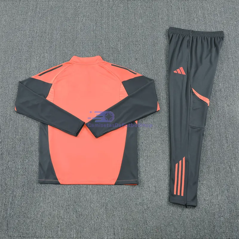 Sudadera De Entrenamiento Bayern Múnich 2025/2026 Kit Naranja/Gris