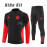 Sudadera De Entrenamiento Bayern Múnich 2025/2026 Niño Kit Negro/Rojo