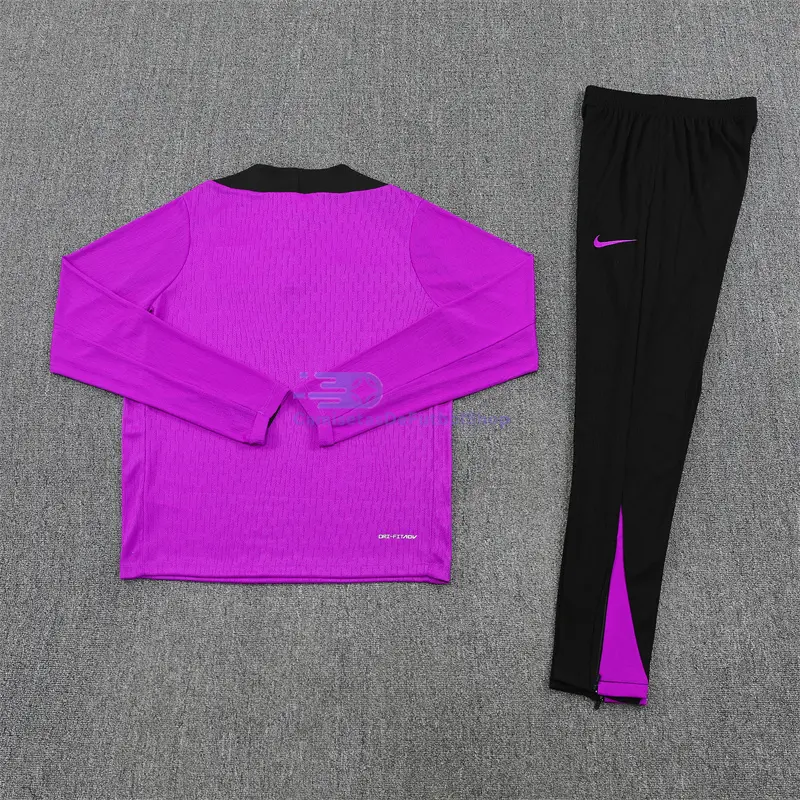 Sudadera De Entrenamiento Inglaterra 2025 Kit Morado/Negro (EDICIÓN JUGADOR)