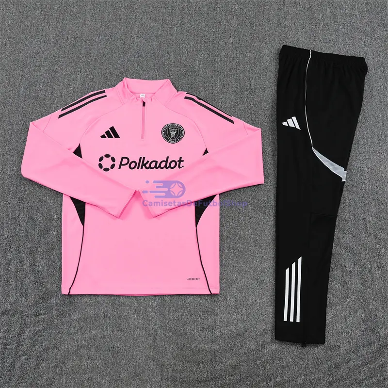 Sudadera De Entrenamiento Inter Miami 2025/2026 Kit Rosa