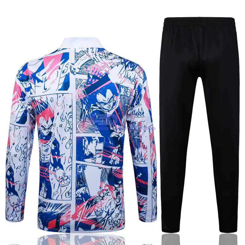 Sudadera De Entrenamiento Japón 2025 Kit Blanco con Estampado de Dibujos Animados