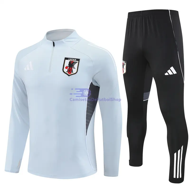 Sudadera De Entrenamiento Japón 2025 Kit Gris Claro