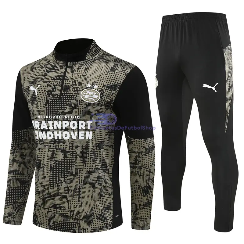 Sudadera De Entrenamiento Leverkusen 2025/2026 Kit Negro con Estampado Camuflaje
