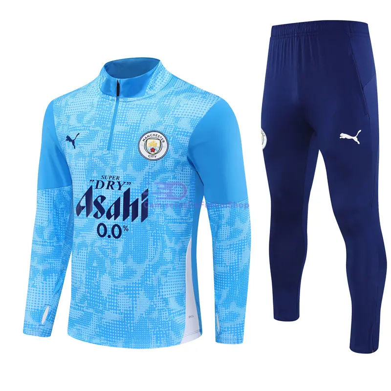 Sudadera De Entrenamiento Manchester City 2025/2026 Kit Azul Claro con Estampado Camuflaje