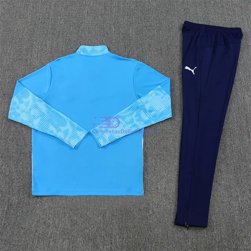Sudadera De Entrenamiento Manchester City 2025/2026 Kit Azul Claro con Estampado Camuflaje