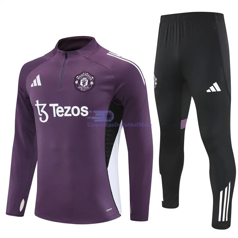 Sudadera De Entrenamiento Manchester United 2025/2026 Kit Morado