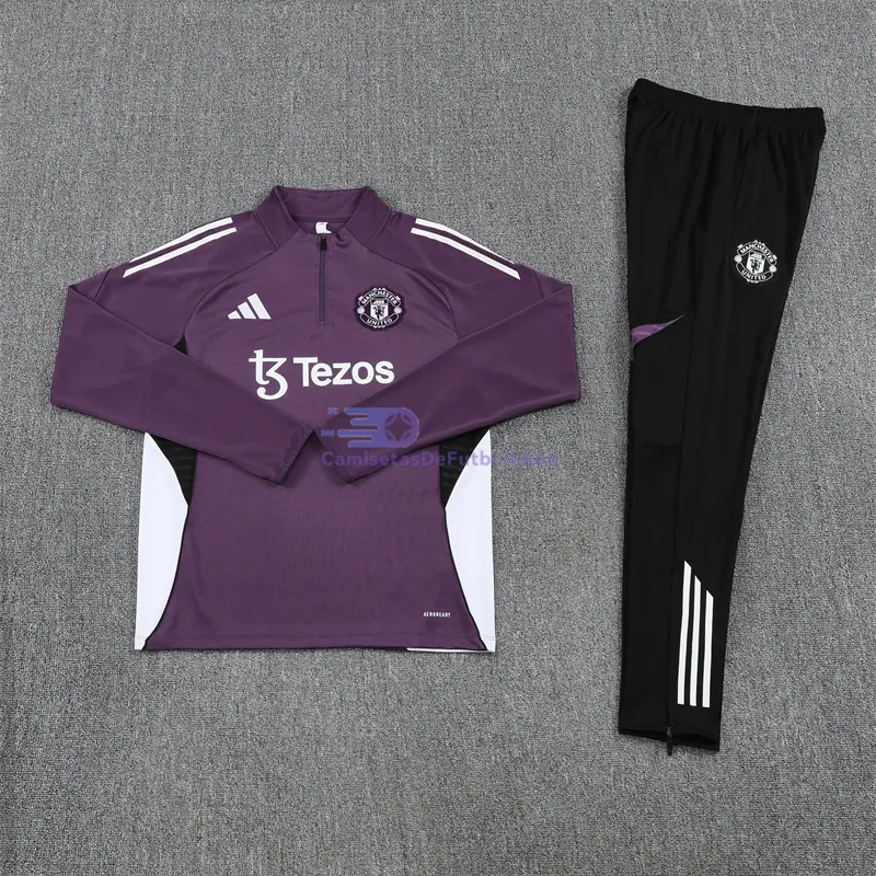 Sudadera De Entrenamiento Manchester United 2025/2026 Kit Morado