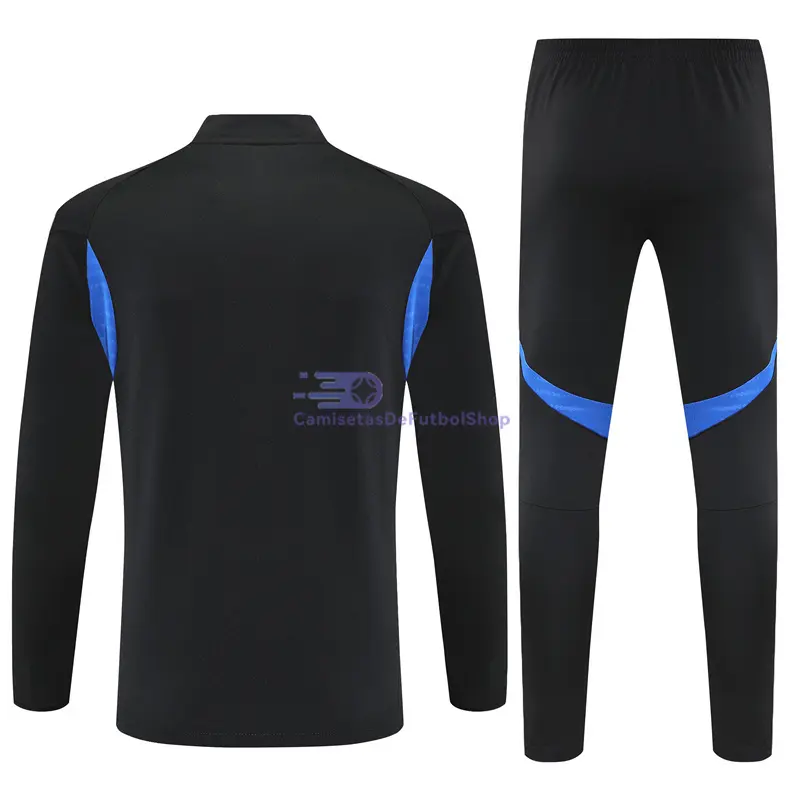 Sudadera De Entrenamiento Manchester United 2025/2026 Kit Negro/Azul