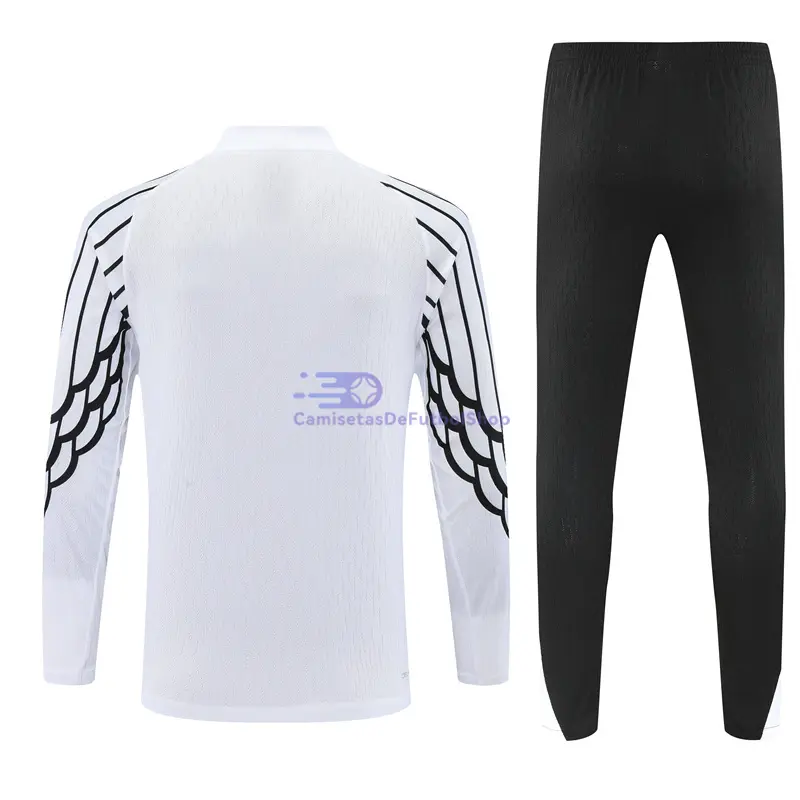 Sudadera De Entrenamiento PSG 2025/2026 Kit Blanco Edición UCL