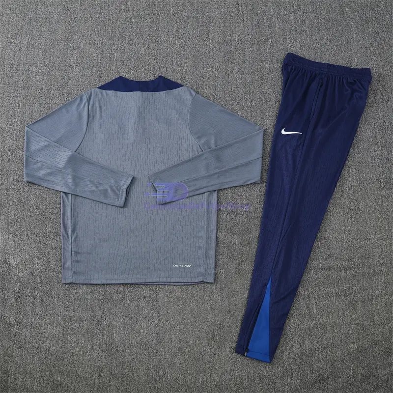 Sudadera De Entrenamiento PSG 2025/2026 Kit Gris (EDICIÓN JUGADOR)