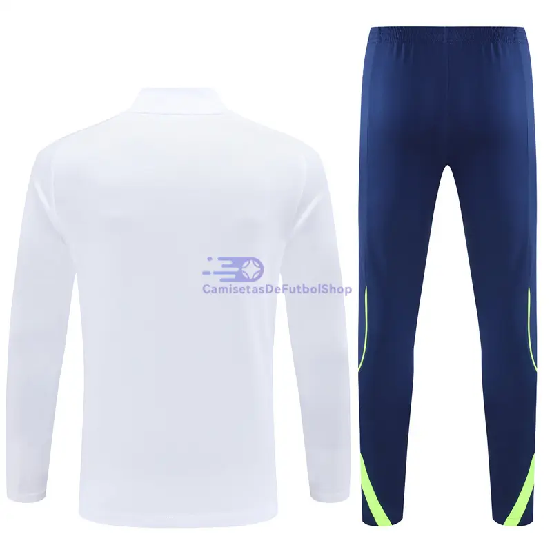 Sudadera De Entrenamiento Real Madrid 2025/2026 Kit Blanco Edición Retro
