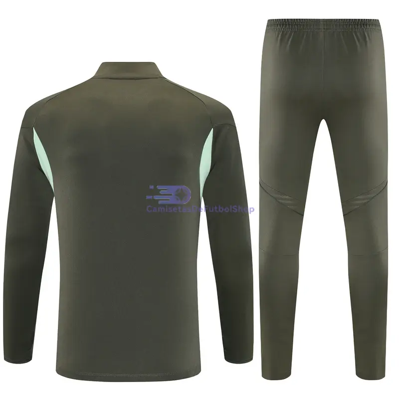 Sudadera De Entrenamiento Real Madrid 2025/2026 Kit Verde Militar