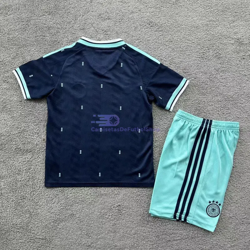 Camiseta Alemania 2026 Azul Niño Kit