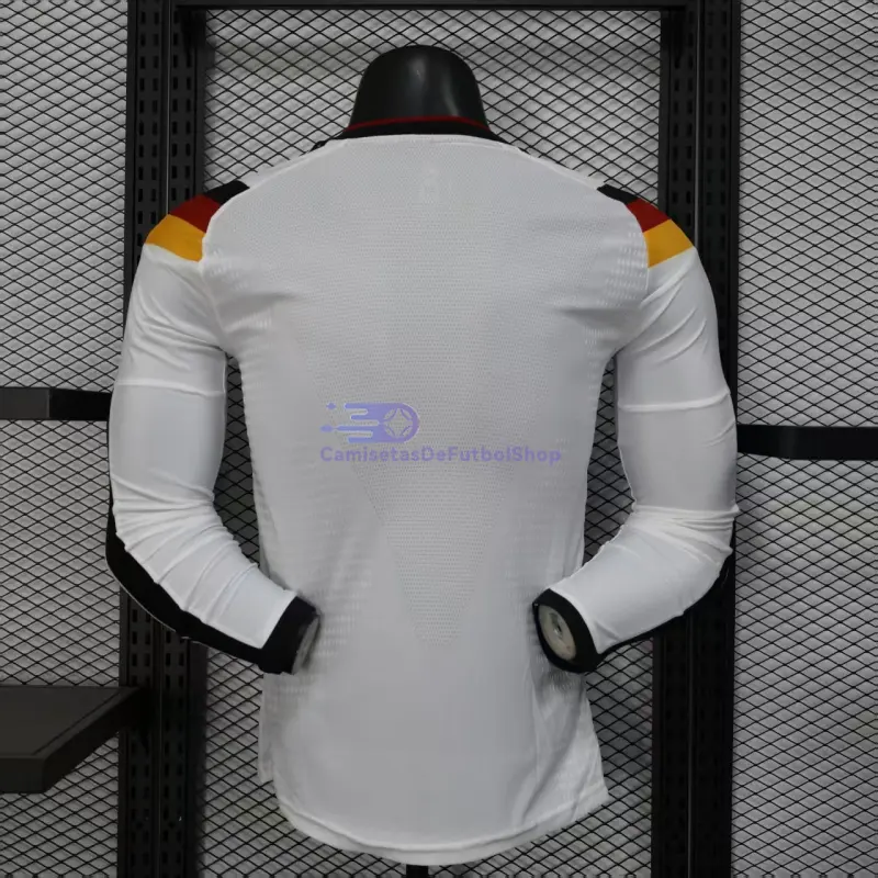 Camiseta Alemania 2026 1ª Equipación ML Blanco (EDICIÓN JUGADOR)
