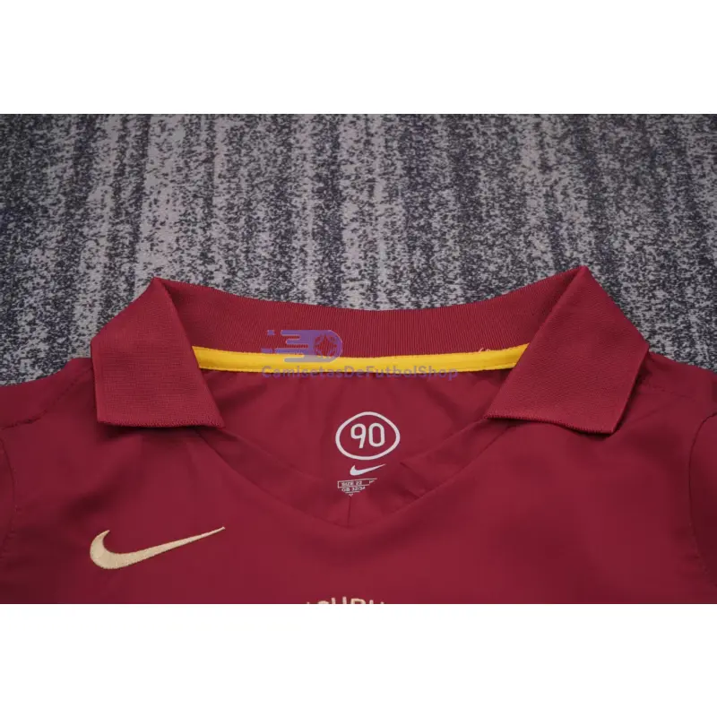 Camiseta Arsenal 2005/06 1ª Equipación Retro ML Rojo Niño Kit