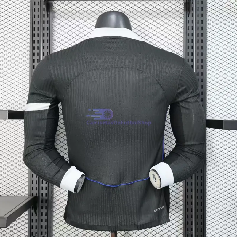 Camiseta Chelsea 2025/2026 3ª Equipación ML Negro (EDICIÓN JUGADOR)