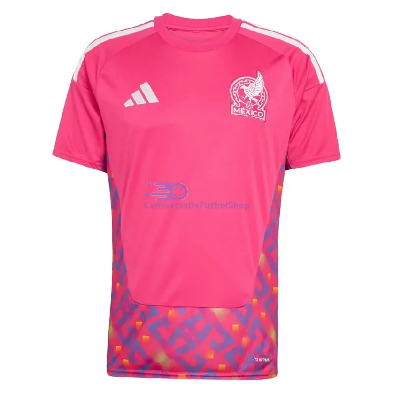Camiseta de Portero México Mundial 2026 1ª Equipación Rosa