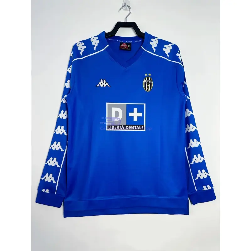 Camiseta Juventus 1999/00 2ª Equipación Retro ML Azul