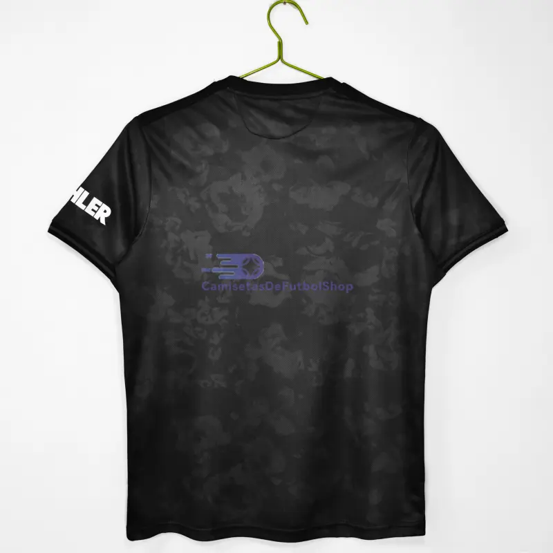 Camiseta Manchester United 2018/19 3ª Equipación Retro Negro