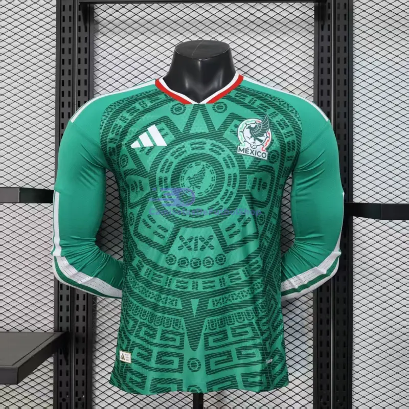 Camiseta México 2026 1ª Equipación ML Verde (EDICIÓN JUGADOR)