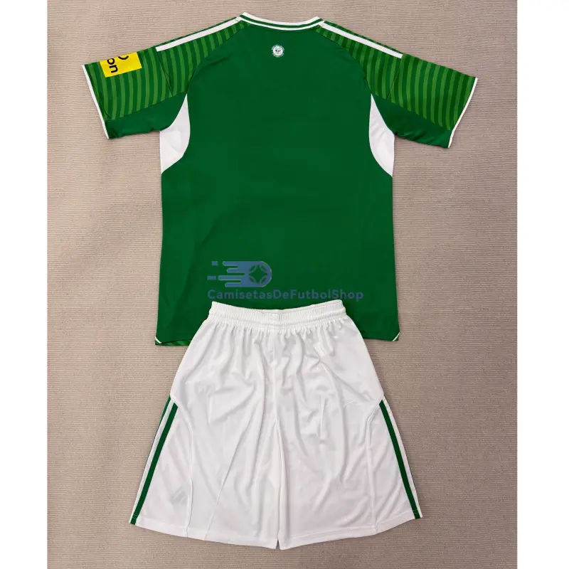 Camiseta Newcastle United 2025/2026 2ª Equipación Verde Niño Kit