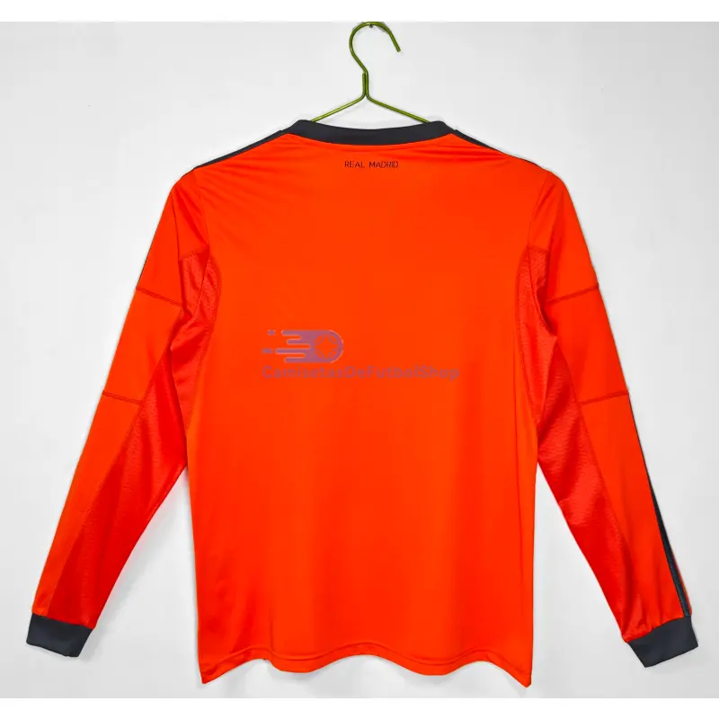 Camiseta Real Madrid 2013/14 3ª Equipación Retro ML Naranja