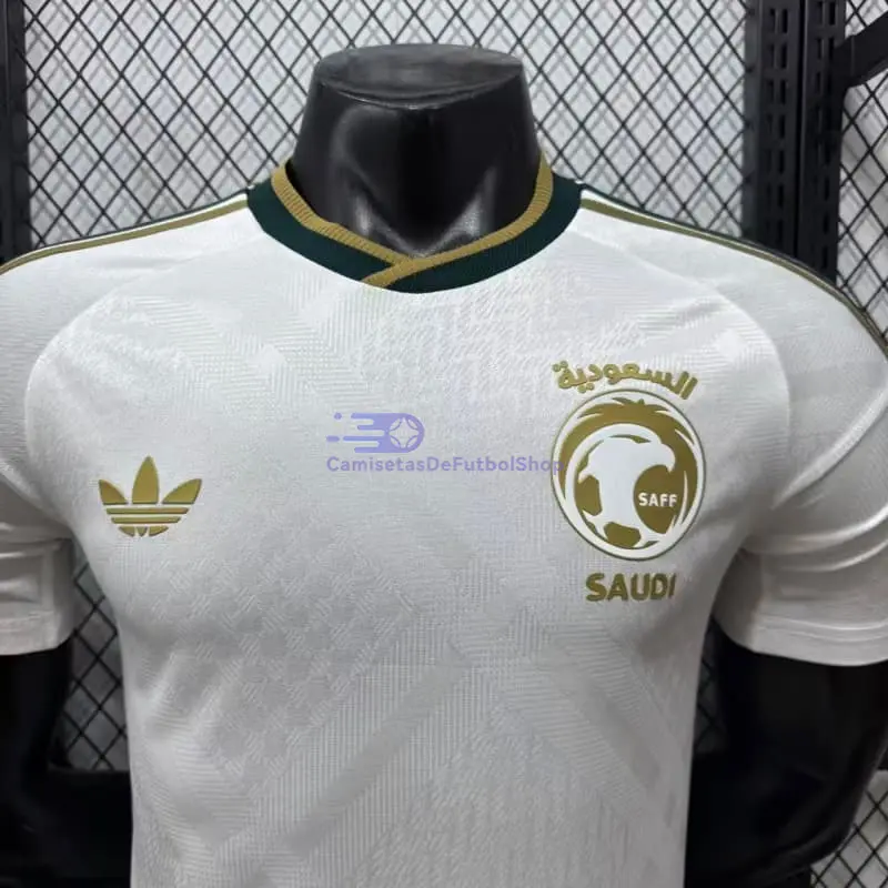 Camiseta Saudi Arabia Mundial 2026 2ª Equipación Blanco (EDICIÓN JUGADOR)