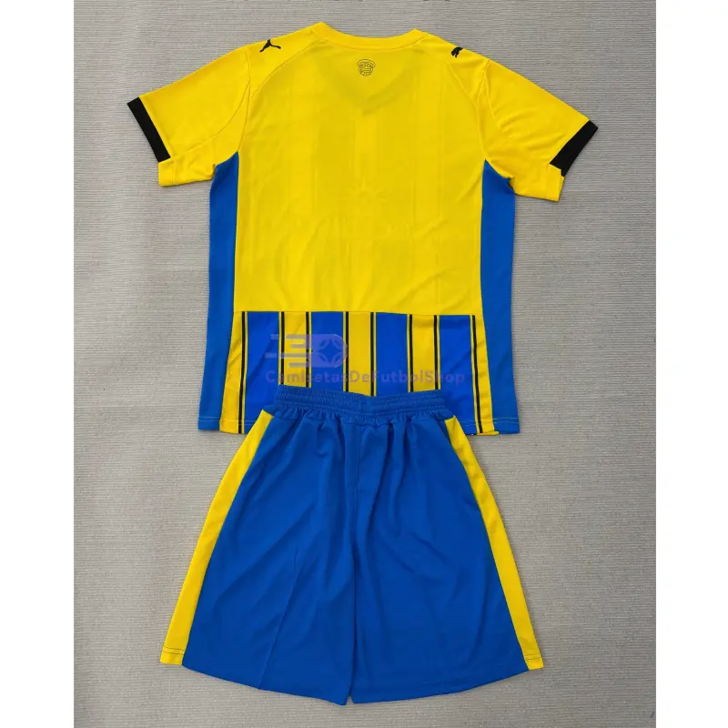 Camiseta Southampton 2025/2026 2ª Equipación Amarillo/Azul Niño Kit