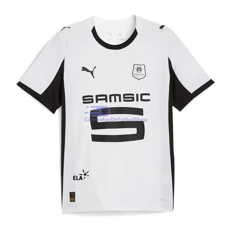 Camiseta Stade Rennais 2025/2026 2ª Equipación Blanco