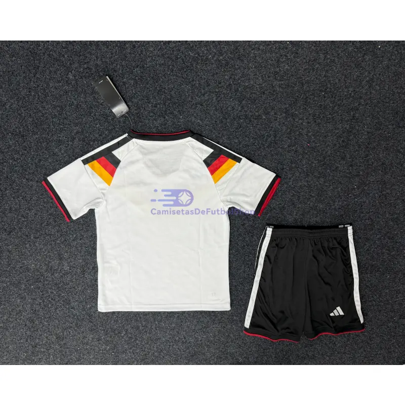 Camiseta Alemania 2026 1ª Equipación Blanco Niño Kit