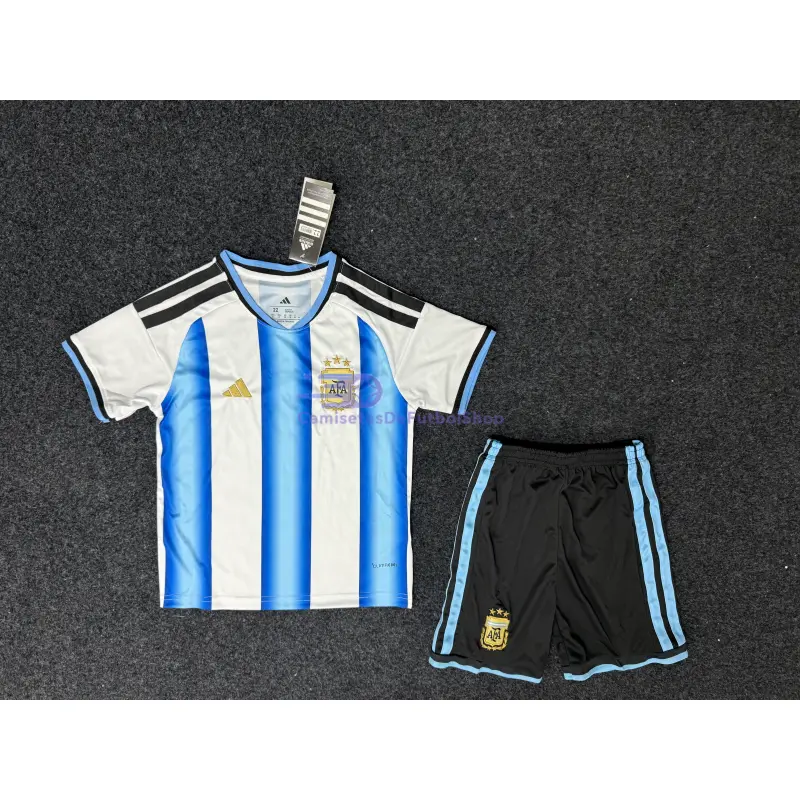 Camiseta Argentina 2026 1ª Equipación Azul/Blanco Niño Kit